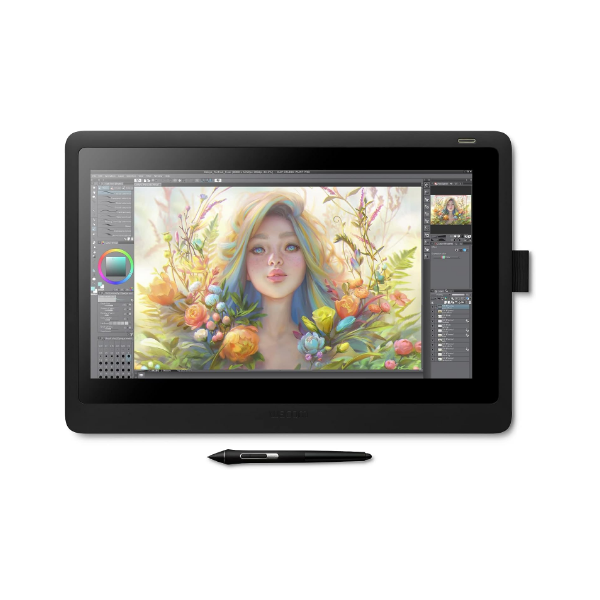 Wacom Cintiq 16 Drawing Tablet with Full HD 15.4-Inch Display Screen